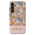 Custom Name Boho Chic Paradise Floral Galaxy Case